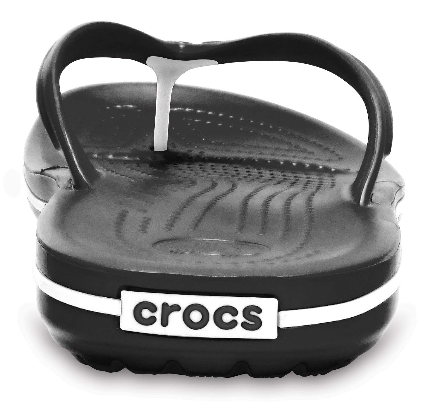 Crocs Crocband Flip - Unisex Black Shoe Deals Outlet