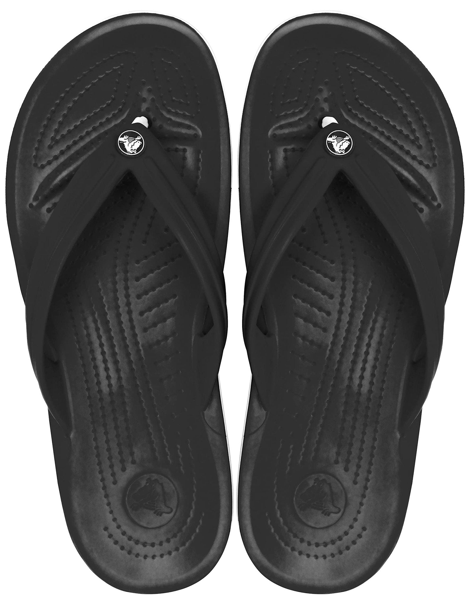 Crocs Crocband Flip - Unisex Black Shoe Deals Outlet