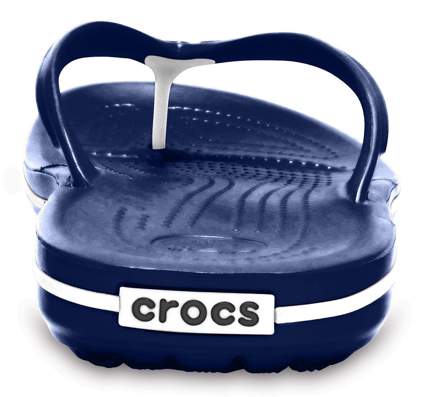 Crocs Crocband Flip - Unisex Navy Shoe Deals Outlet