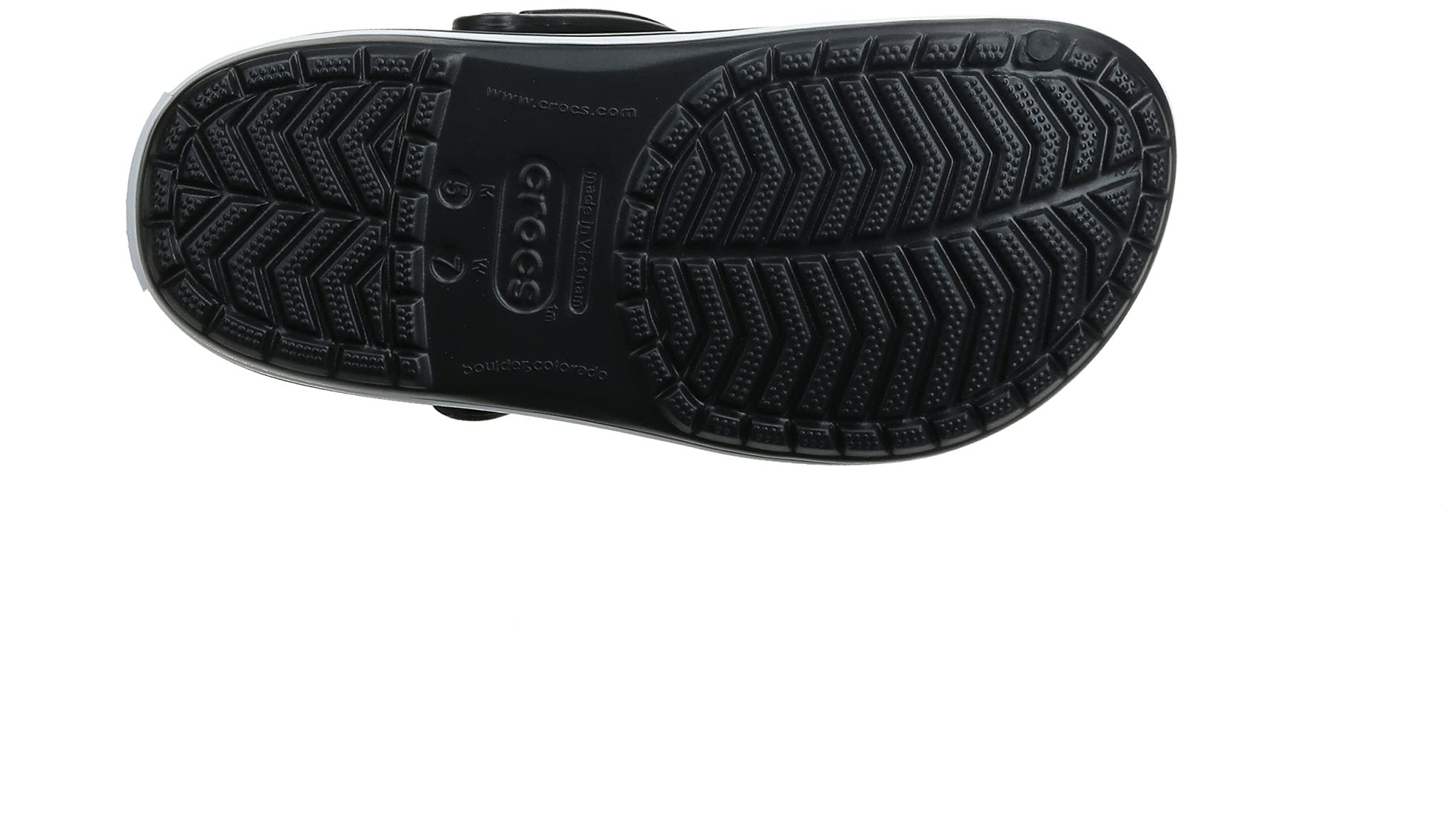 Crocs CrocBand Sandal - Kids Black Shoe Deals Outlet