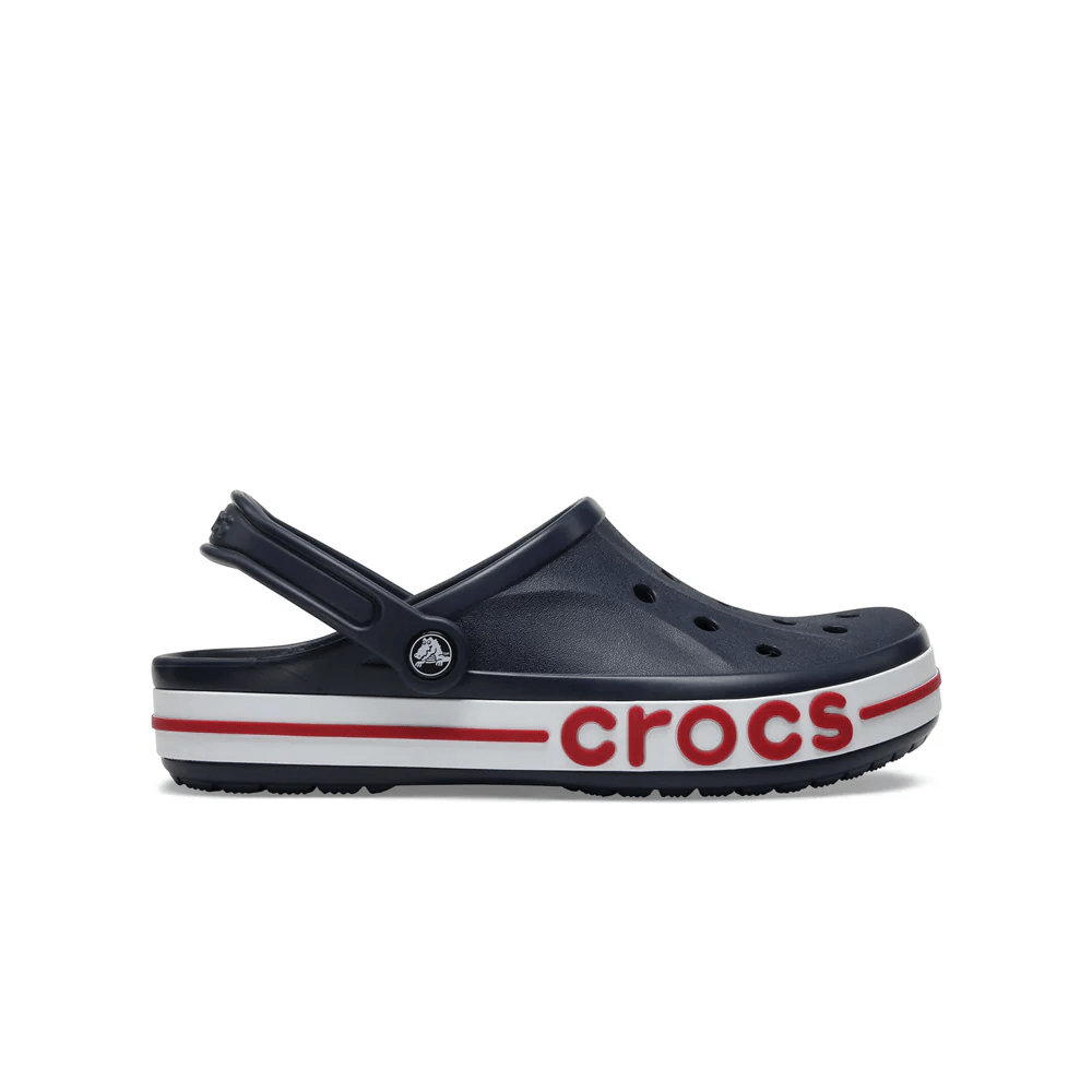 Crocs Bayaband Clog White / Navy Men's 9 / Women's 11 M 191448189300 Shoe Deals Outlet
