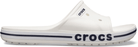 Crocs Bayaband Clog White / Navy Men's 9 / Women's 11 M 191448189300 Shoe Deals Outlet