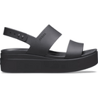 Crocs Brooklyn Low Wedge Khaki/Bone 7 M 196265212552 Shoe Deals Outlet