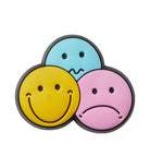 Crocs Jibbitz Charms Three Faces Shoe Deals Outlet