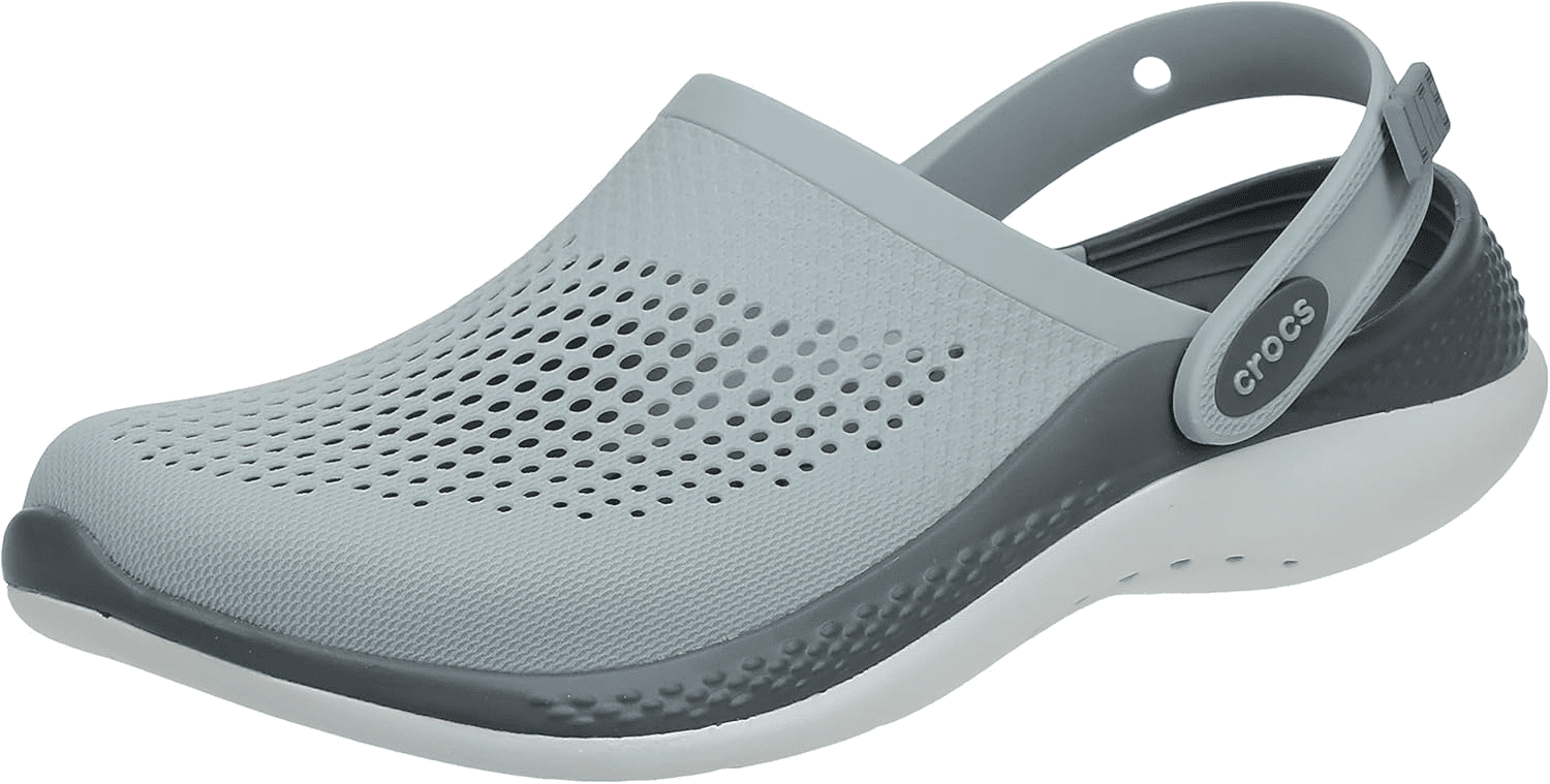 Crocs LiteRide 360 Clog Light Grey / Slate Grey Men's 6 / Women's 8 M 191448911154 Shoe Deals Outlet