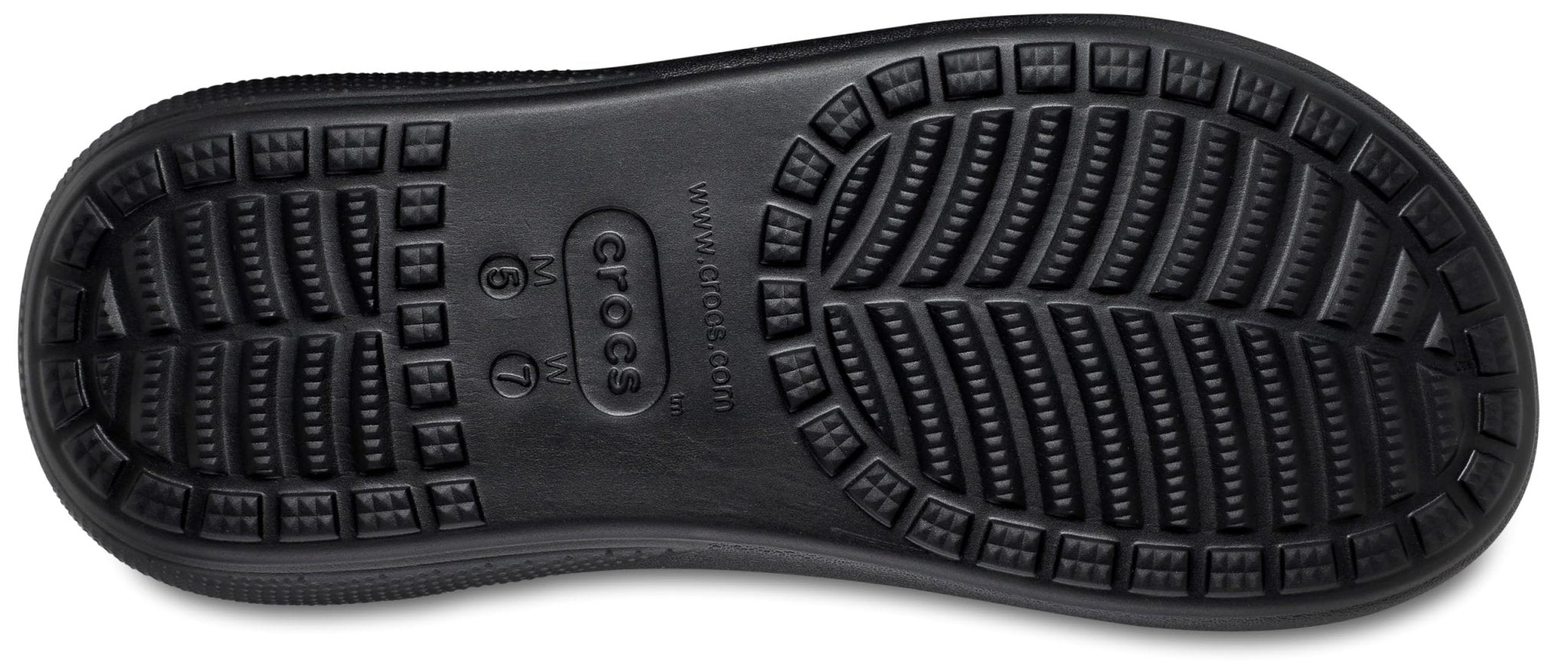 Crocs Crush Sandal - Unisex Black Shoe Deals Outlet