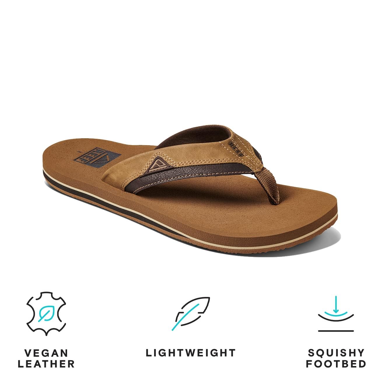 Reef Cushion Dawn Flip Flop - Men's Bronze Shoe Deals Outlet