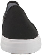 Keds Double Decker Canvas Slip - On - Women's Black Canvas Shoe Deals Outlet