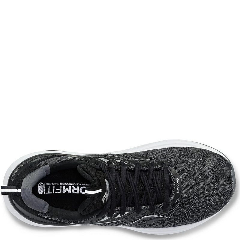Saucony Echelon 9 Running Shoe - Women's Black/White Shoe Deals Outlet