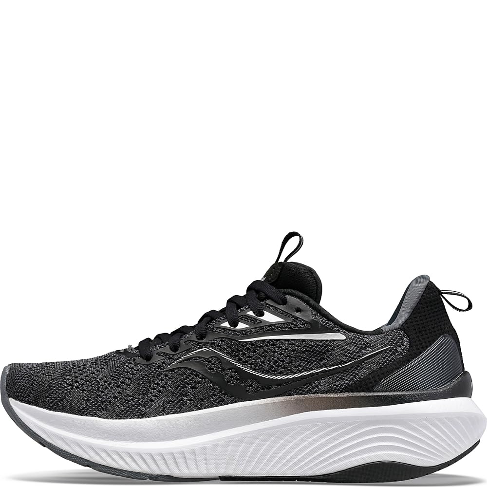 Saucony Echelon 9 Running Shoe - Women's Black/White Shoe Deals Outlet