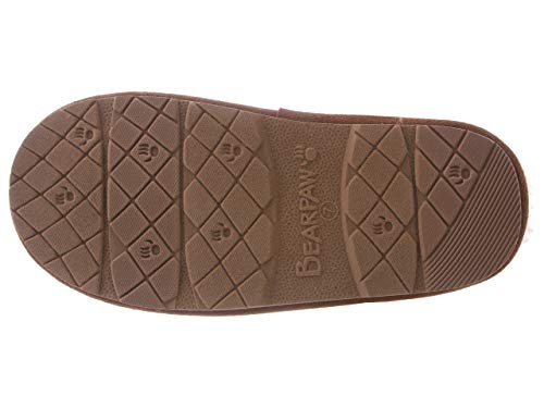 BEARPAW Effie Slippers - Women's Linen Shoe Deals Outlet