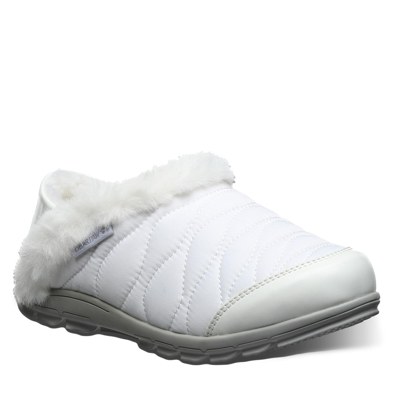 BEARPAW Elaine Slippers - Women's White Shoe Deals Outlet