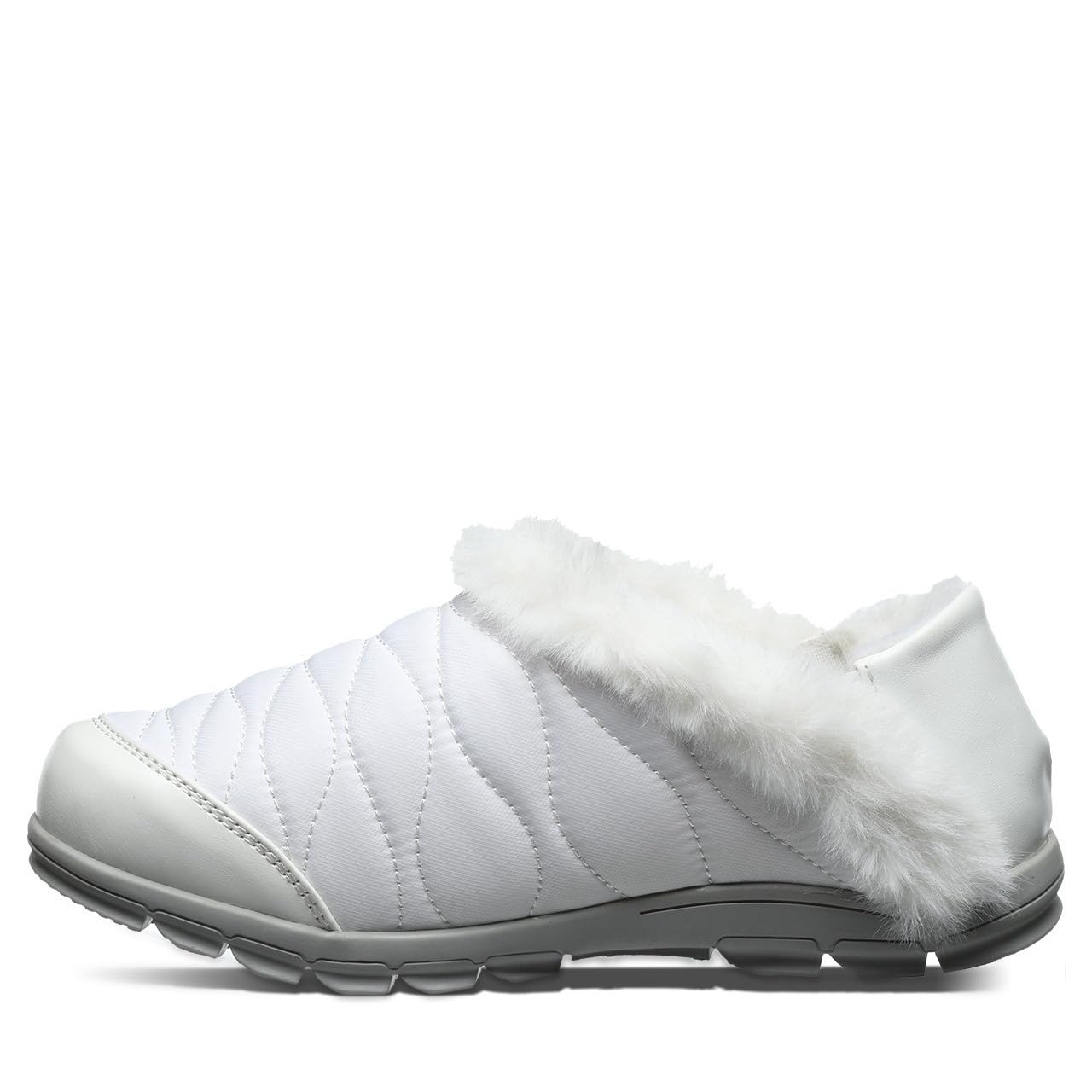 BEARPAW Elaine Slippers - Women's White Shoe Deals Outlet