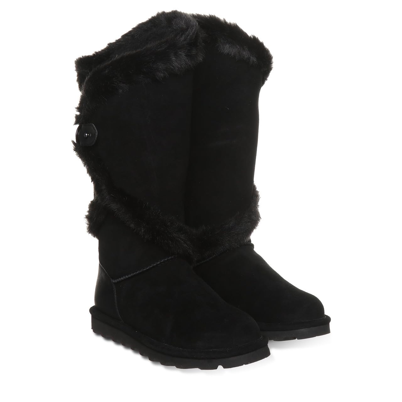 BEARPAW Elle Short Boot - Women's Black Ii Shoe Deals Outlet