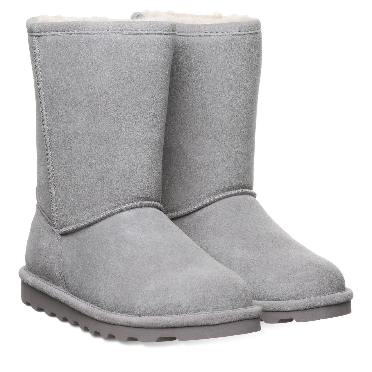 BEARPAW Elle Short Boot - Women's Gray Fog Shoe Deals Outlet