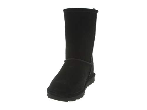 BEARPAW Elle Short Boots - Women's Black Shoe Deals Outlet