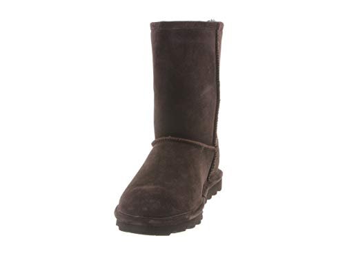 BEARPAW Elle Short Boots - Women's Chocolate Shoe Deals Outlet