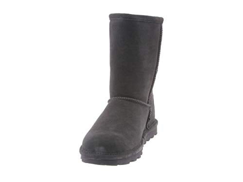 BEARPAW Elle Short Boots - Women's Charcoal Shoe Deals Outlet