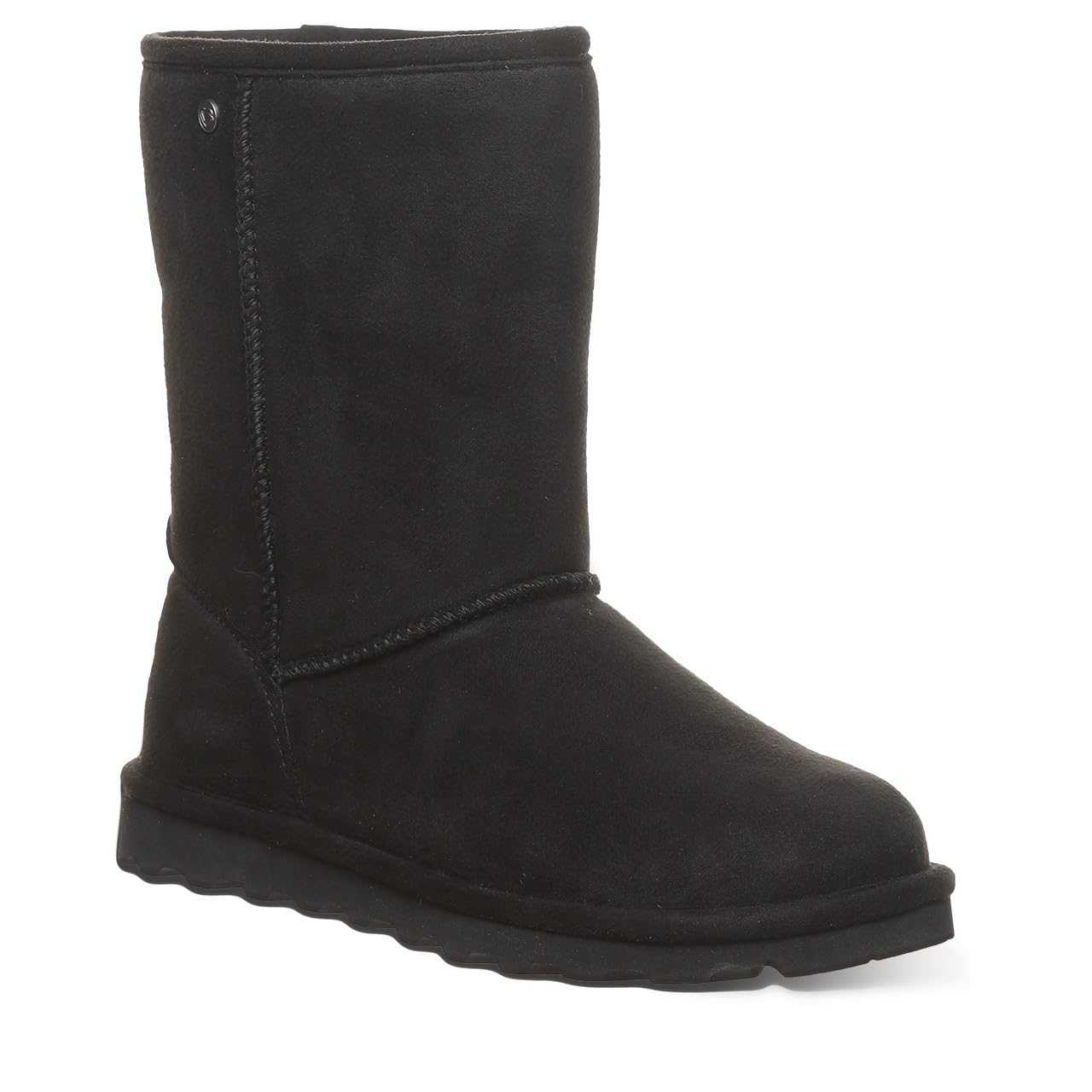 BEARPAW Elle Short Vegan Boot - Women's Black Ii Shoe Deals Outlet