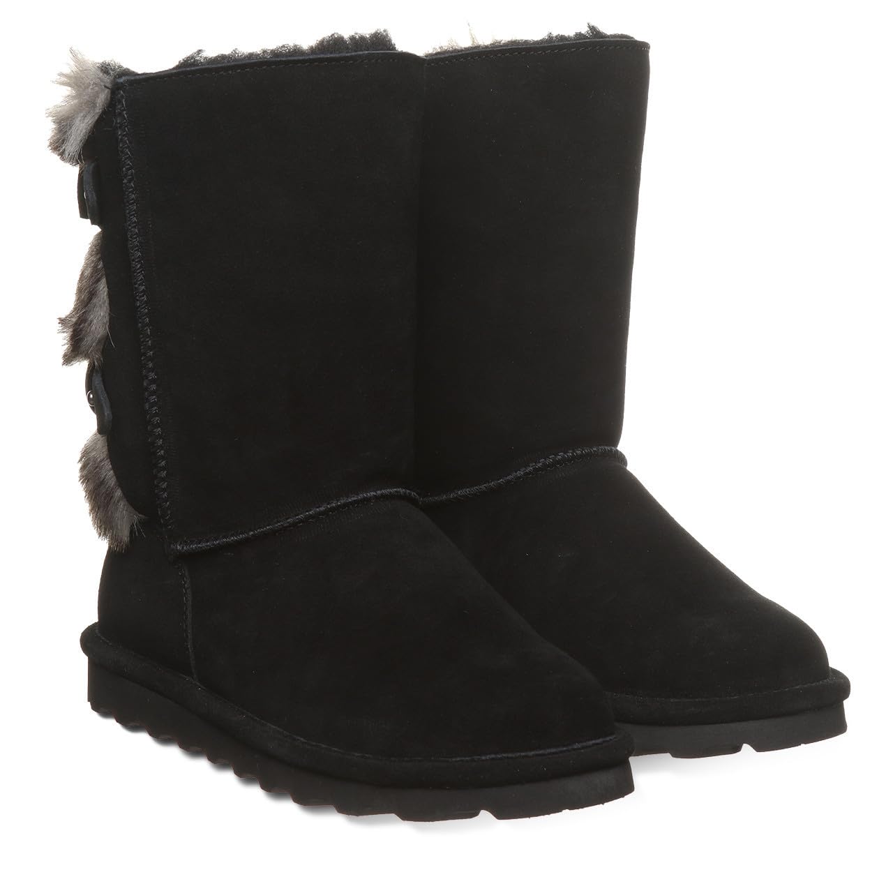 BEARPAW Eloise - Women's Black Ii Shoe Deals Outlet