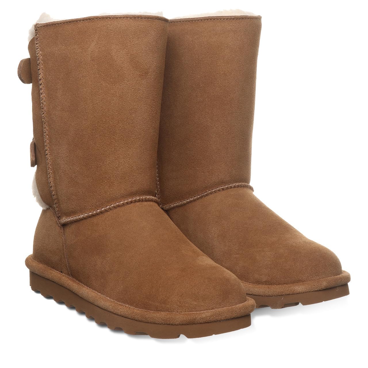 BEARPAW Eloise - Women's Hickory/Champagne Shoe Deals Outlet