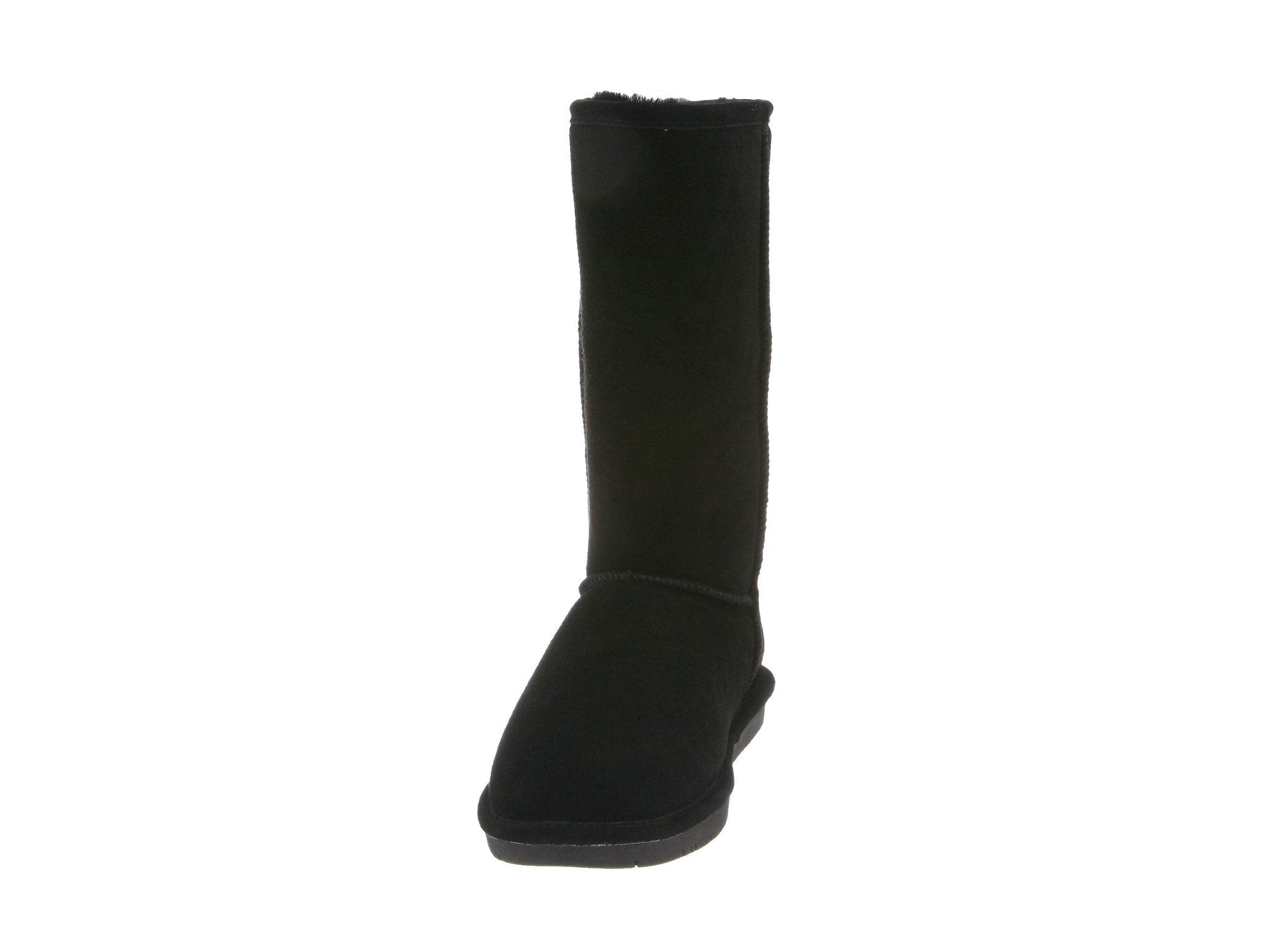 BEARPAW Emma Suede Boot - Women's Black Shoe Deals Outlet