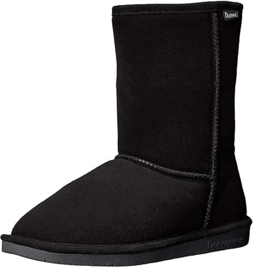 BEARPAW Emma - Women's Black Shoe Deals Outlet