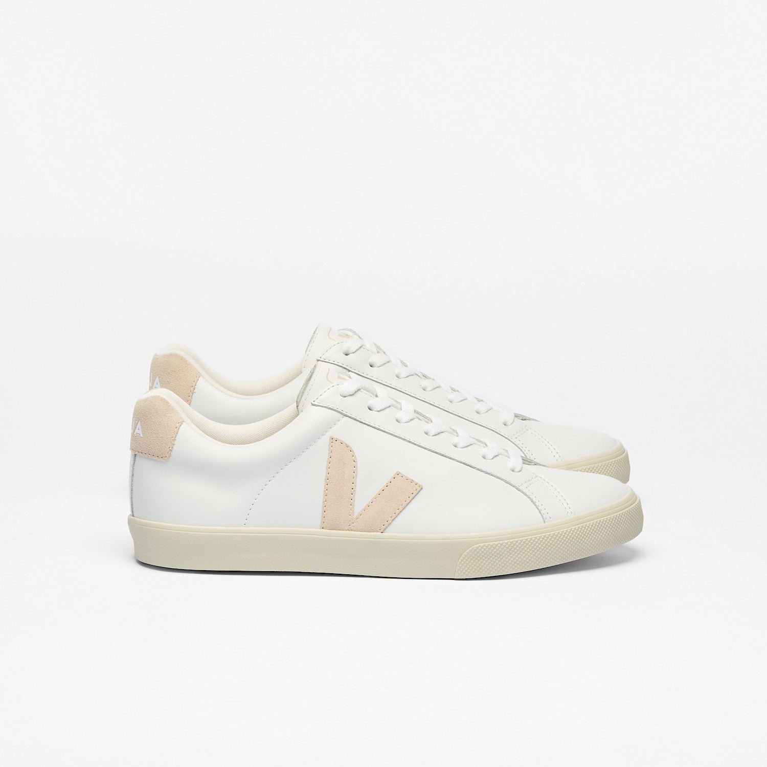 VEJA Esplar Logo - Women's Extra White/Sable Shoe Deals Outlet