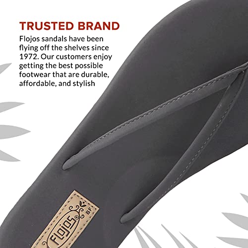 Flojos Fiesta - Women's Charcoal Shoe Deals Outlet