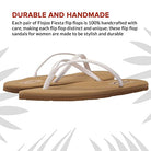 Flojos Fiesta - Women's White/Tan Shoe Deals Outlet