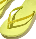 FitFlop Classic iQushion Sparkle Ergonomic Electric Yellow 8 M 195305736935 Shoe Deals Outlet