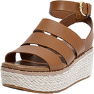 FitFlop Eloise Ankle Strap Espadrille Wedges Light Tan 8.5 M 193998037360 Shoe Deals Outlet
