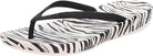 FitFlop iQushion Zebra Print Zebra Print 11 M 195305522262 Shoe Deals Outlet