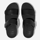 FitFlop Lulu Adjustable Slides All Black 11 M 195305607815 Shoe Deals Outlet