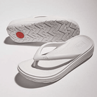 FitFlop RELIEFF Recovery Toe - Post Sandals White 10 M 197533010313 Shoe Deals Outlet