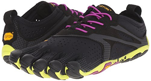 Vibram FiveFingers FiveFingers V - Run - Women's Black/Yellow/Purple Shoe Deals Outlet