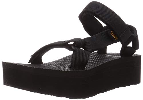 Teva Flatform Universal - Women&#39;s Black Shoe Deals Outlet