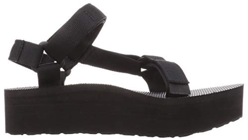 Teva Flatform Universal - Women&#39;s Black Shoe Deals Outlet