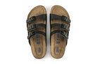 Birkenstock Florida - Women's Black Birko - flor Shoe Deals Outlet