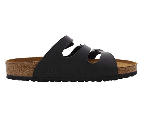 Birkenstock Florida - Women's Black Birko - flor Shoe Deals Outlet