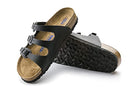 Birkenstock Florida - Women's Black Birko - flor Shoe Deals Outlet