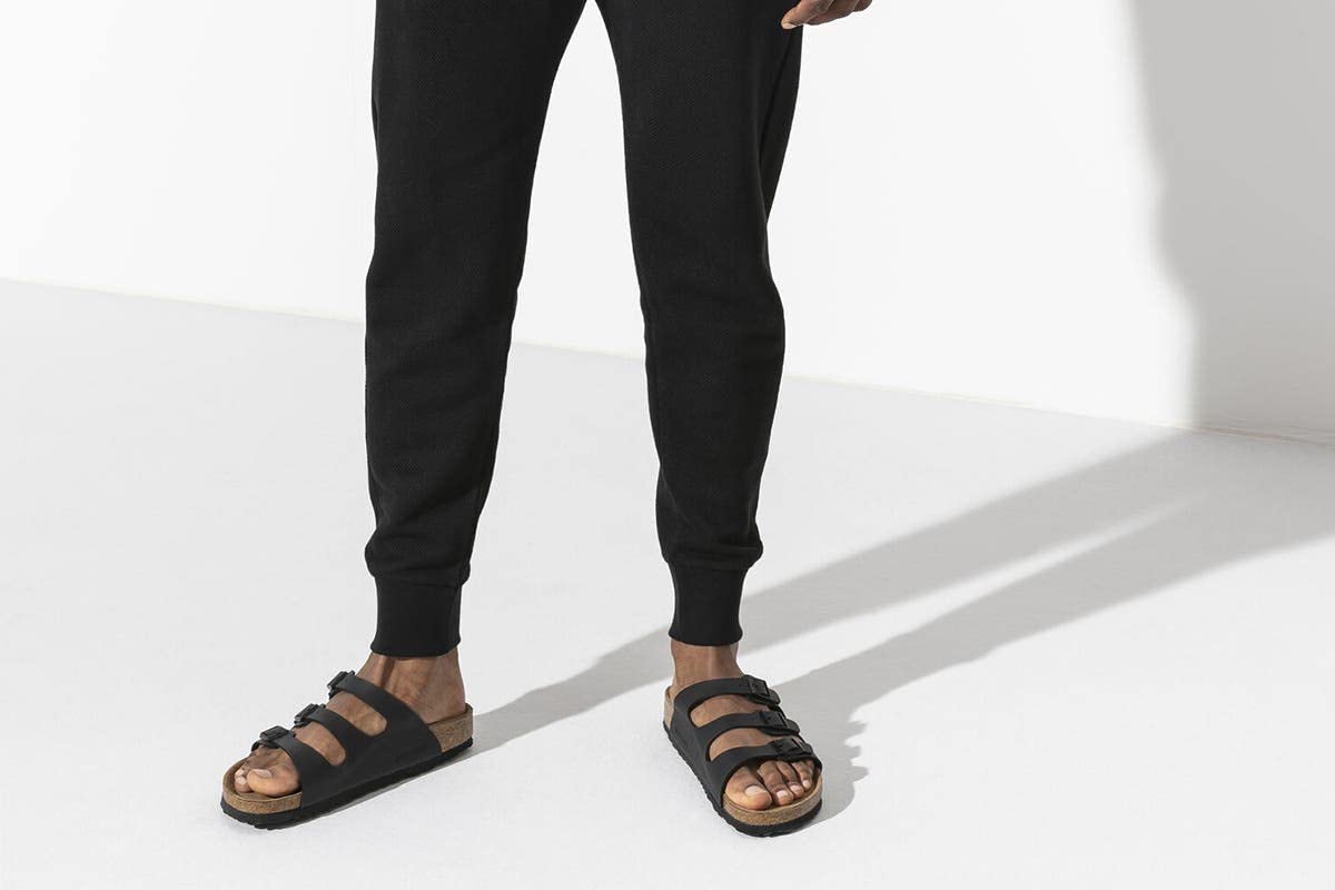 Birkenstock Florida - Women's Black Birko - flor Shoe Deals Outlet