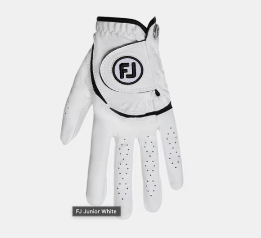 FootJoy Juniors Glove White Medium 667974338432 Shoe Deals Outlet