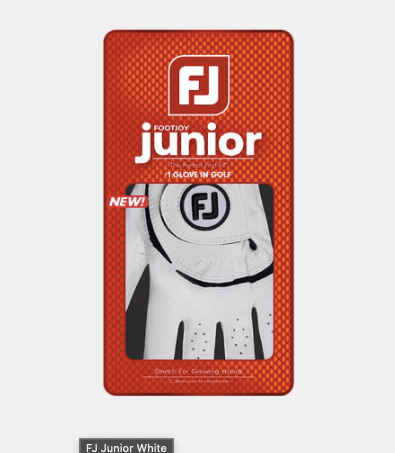 FootJoy Juniors Glove White Medium 667974338432 Shoe Deals Outlet