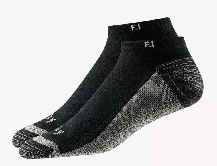 FootJoy Roll Top Golf Socks Black Regular 706843090290 Shoe Deals Outlet