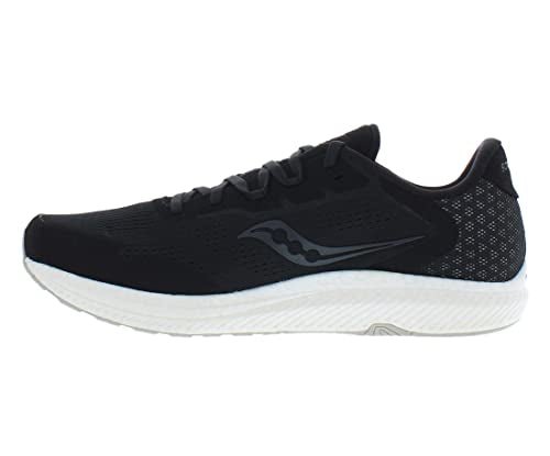 Saucony Freedom 4 Running Shoe - Men's Black/Stone Shoe Deals Outlet