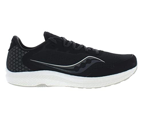 Saucony Freedom 4 Running Shoe - Men's Black/Stone Shoe Deals Outlet