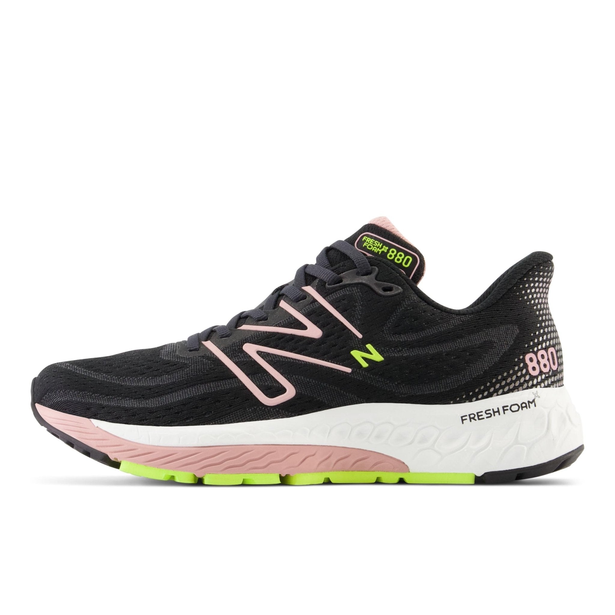 New Balance Fresh Foam 880v13 - Women's Black/Pink Moon Shoe Deals Outlet