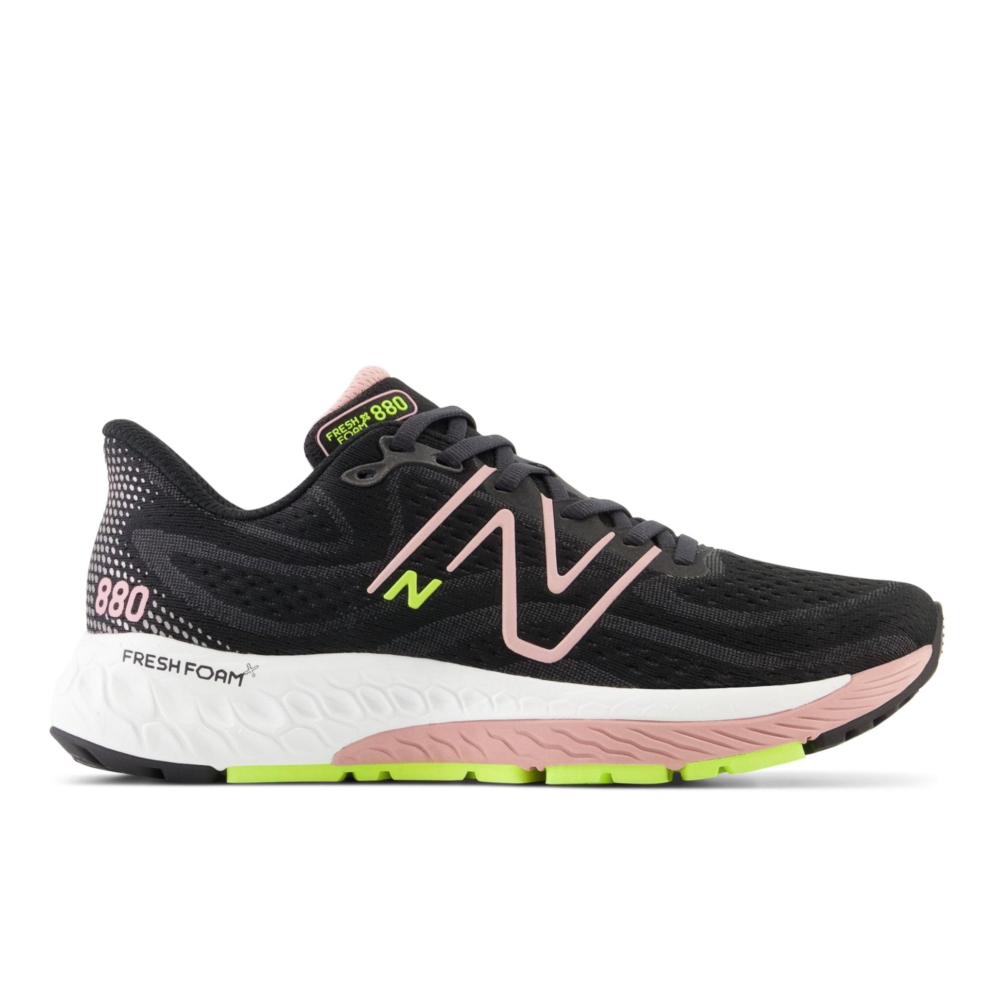 New Balance Fresh Foam 880v13 - Women's Black/Pink Moon Shoe Deals Outlet