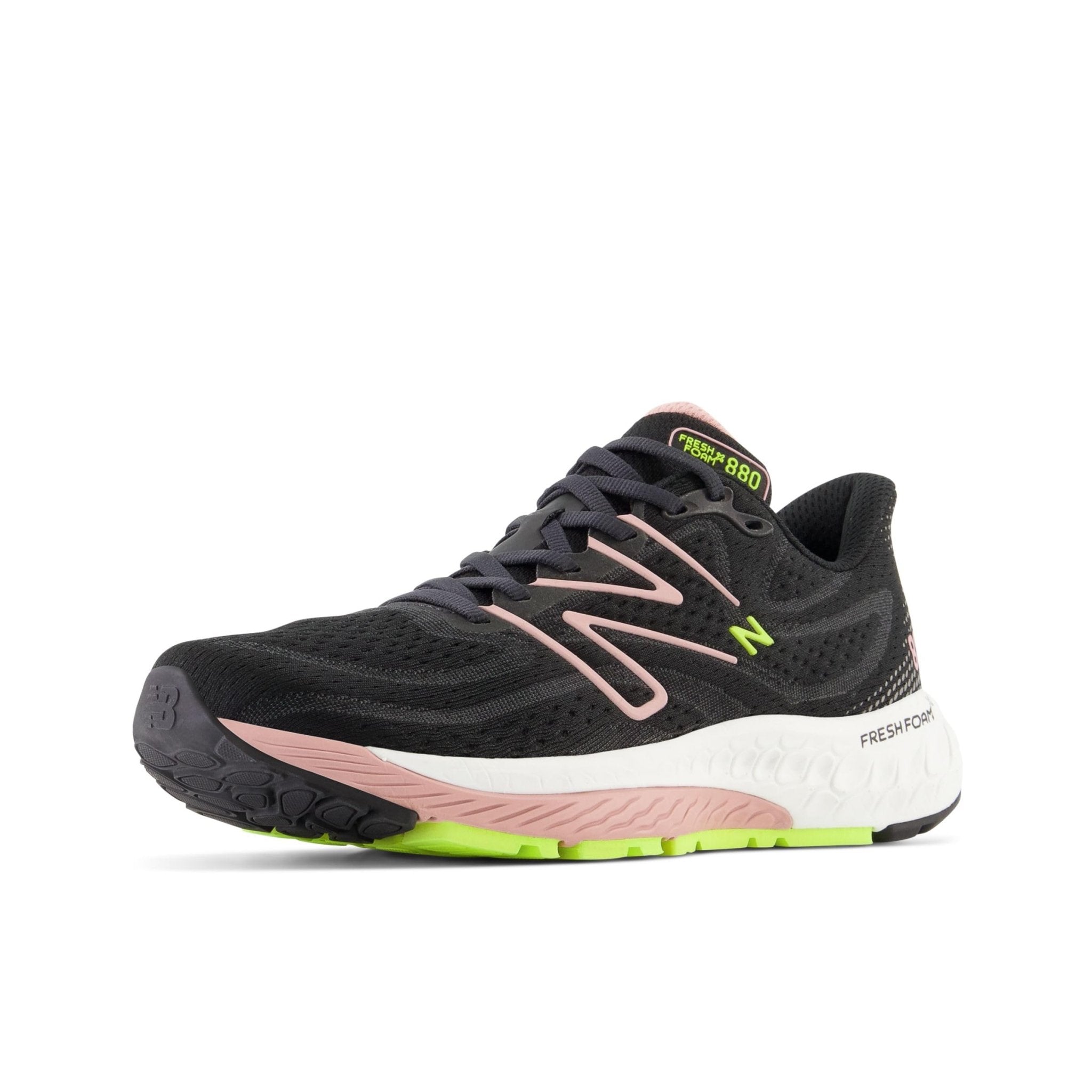 New Balance Fresh Foam 880v13 - Women's Black/Pink Moon Shoe Deals Outlet